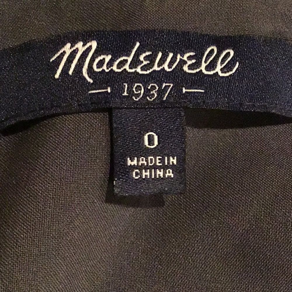 Madewell Blue Gray Geometric Lace Pattern Sleeveless Maxi Dress - Picture 13 of 14